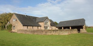 Barn conversion for sale comes with farmhouse, mill and wildlife pond 