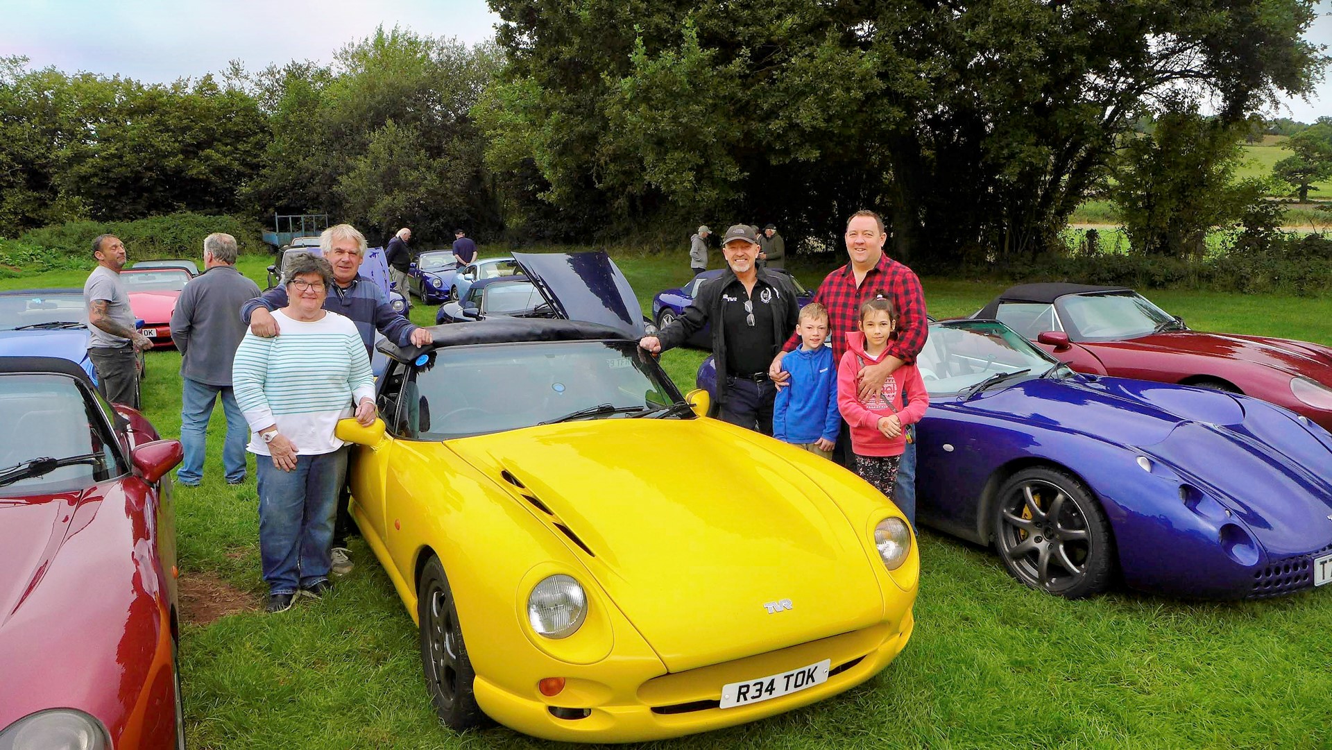 Sports car fanatics drive for farmers’ charity  at Skenfrith