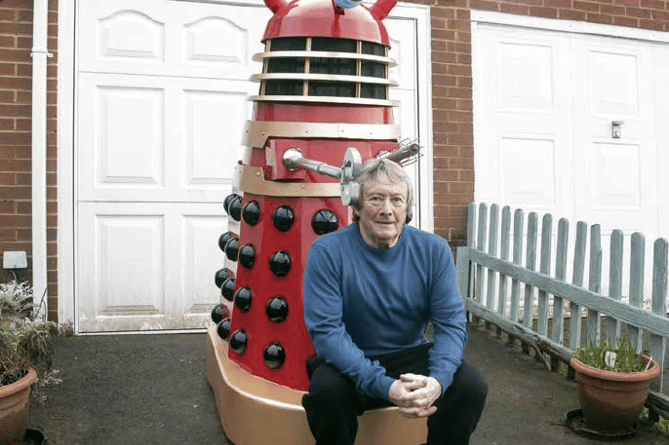 Kevin O’Flynn with Kevlar the Dalek