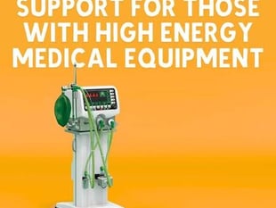 Funding to aid families with high-energy medical equipment needs