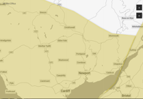 Yellow warning of rain issued for area
