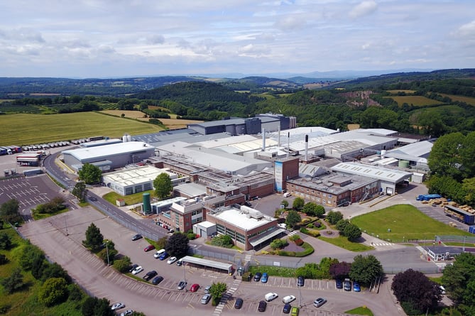 The Suntory factory at Coleford