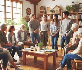 Ross Cancer Support Group monthly meeting