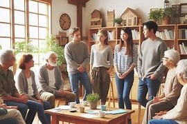 support group meeting