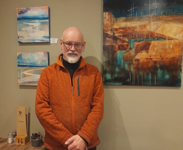 Ross-on-Wye landscape painter exhibits vibrant works