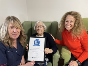 Care Home earns top 20 regional award