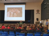 Guest speaker inspires John Kyrle High School students 