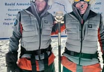 Fire and ice in South Pole trek for Wye rower George