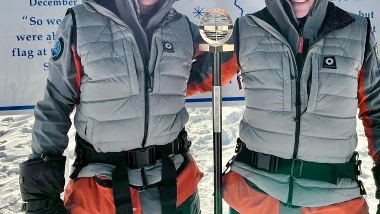 Fire and ice in South Pole trek for Wye rower George | rossgazette.com