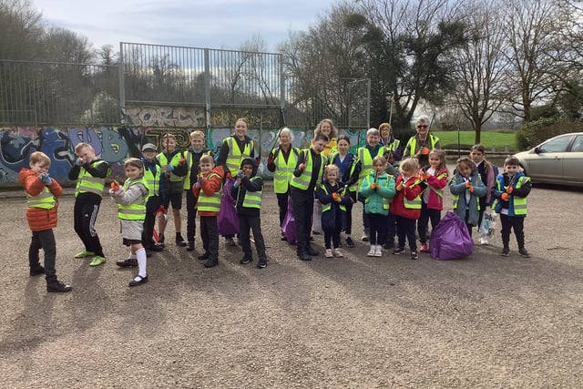 Ashfield Park leads clean-up effort tackling litter in carpark