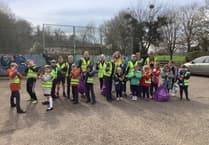 Ashfield Park School Council leads clean-up effort tackling litter in carpark