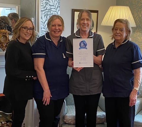 Whitchurch House recognised among Top 20 Care Homes