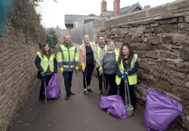 Morrisons staff participate in litter clean-up