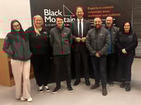 MP Jesse Norman visits new Black Mountain Ross-on-Wye factory 