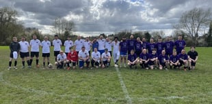Community unites for successful charity football match in memory 