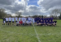 Community unites for successful charity football match in memory 