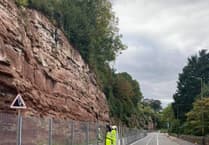 Cliff face crumbling again, drivers warned