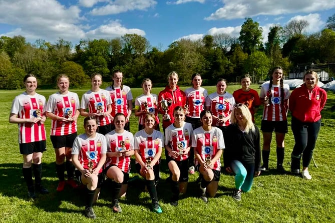 Ross Juniors Women pipped their Ladies 3-1 to win the county's Ross Invitational Cup