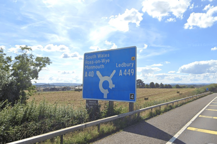 M50 signpost