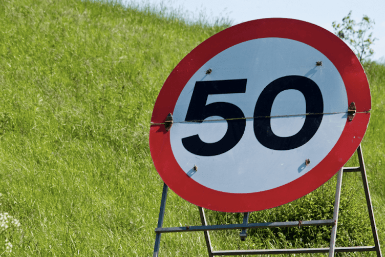 The driver lied after his car was spotted speeding