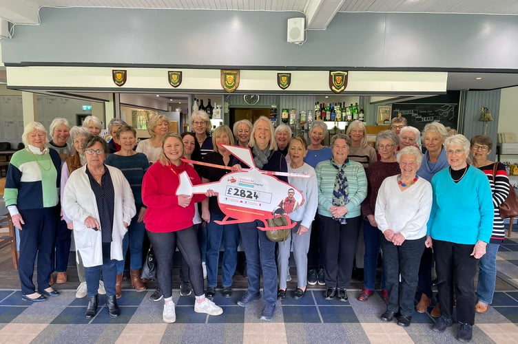 Ross Golf Club Ladies raised nearly £3,000 for the air ambulance