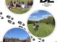 Students enjoy DofE practice walk