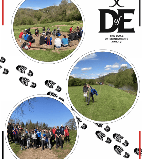 Students enjoy DofE practice walk