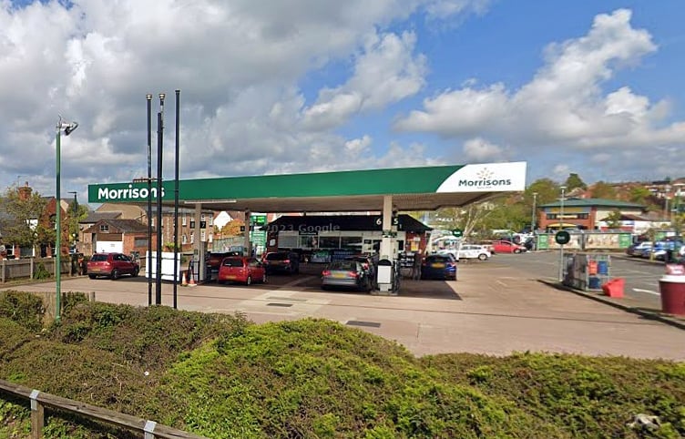 Gv of fuel station