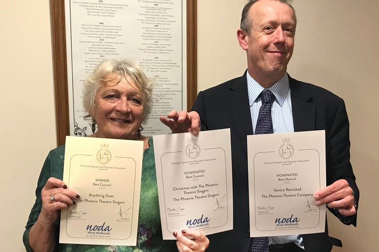 Presentation of awards