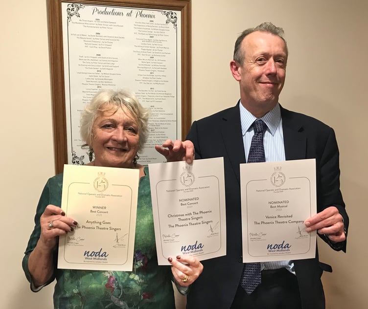 Presentation of awards