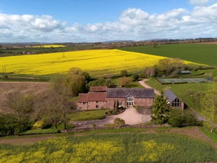 Look inside this "stunning" barn conversion for sale in Bridstow 