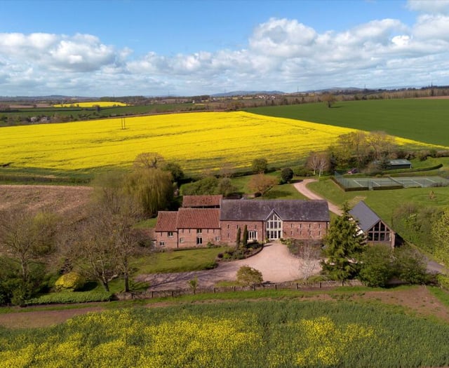 Look inside this "stunning" barn conversion for sale in Bridstow 