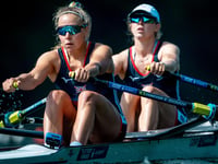Mathilda's making waves as Olympian mum