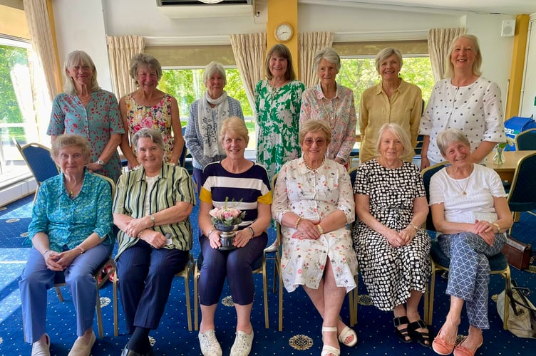 Past Ross GC ladies captains played for the Rose Bowl Trophy