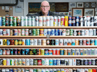 Small beer now for world's biggest tinny collector