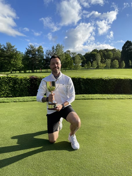 Nick Day won the Farr Scratch Cup Open at Ross Golf Club for the third time. Photo: Ross GC 