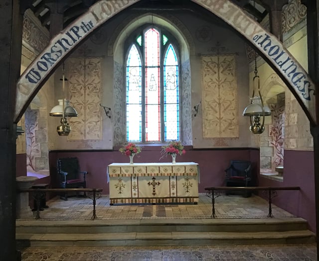 Chancel restoration took five years to complete