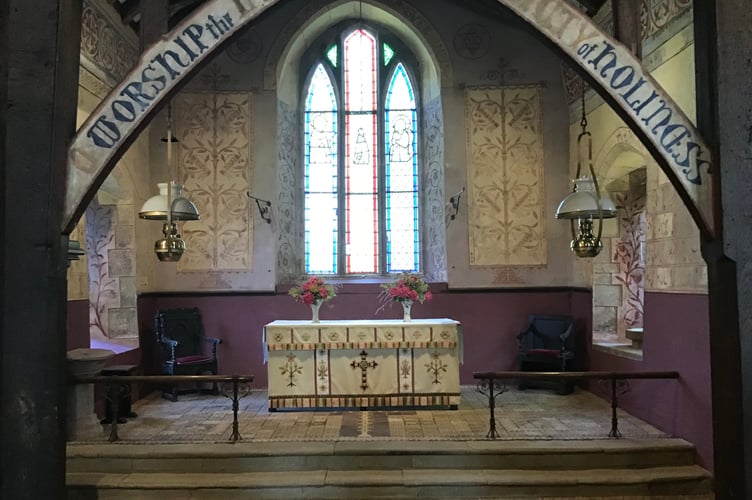 Church chancel