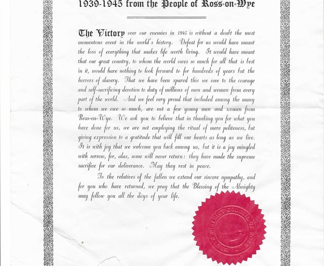 Post wartime seal of approval 