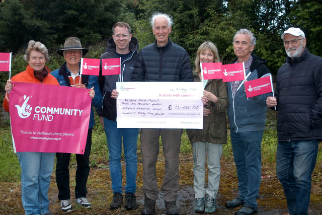 Village’s memorial garden gets lottery funding 