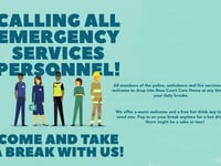 Care home gives back to local emergency services