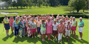 Tropical summer fun on Lady Captain’s Day at Ross on Wye Golf Club