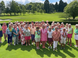 Tropical summer fun on Lady Captain’s Day at Ross on Wye Golf Club