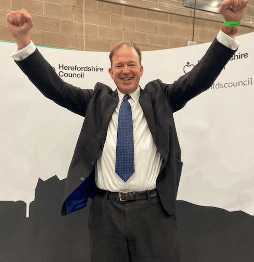 Jesse Norman retains Hereford and South Herefordshire seat. 