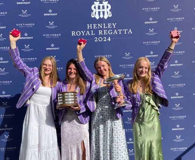 Violet leaves rivals oar-struck at Henley Royal Regatta