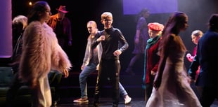 Dorian Gray on stage at Hereford's Courtyard theatre