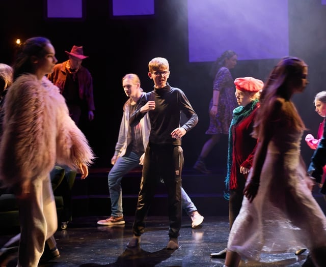 Dorian Gray on stage at Hereford's Courtyard theatre