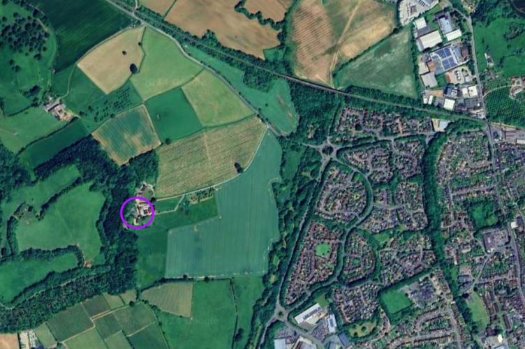 aerial view
