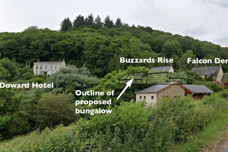 GV of development site