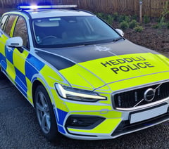 Road traffic collision on A40 emergency services in attendance 
